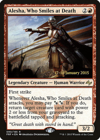 Alesha, Who Smiles at Death [Fate Reforged Promos] | Amazing Games TCG