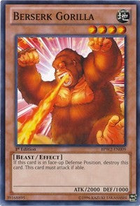 Berserk Gorilla [Battle Pack 2: War of the Giants – Round 2] [BPW2-EN009] | Amazing Games TCG