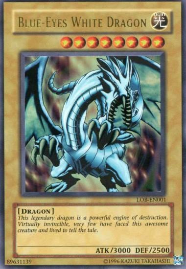 Blue-Eyes White Dragon [LOB-EN001] Ultra Rare | Amazing Games TCG