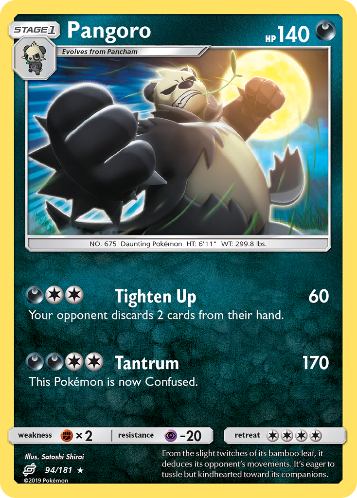 Pangoro (94/181) [Sun & Moon: Team Up] | Amazing Games TCG