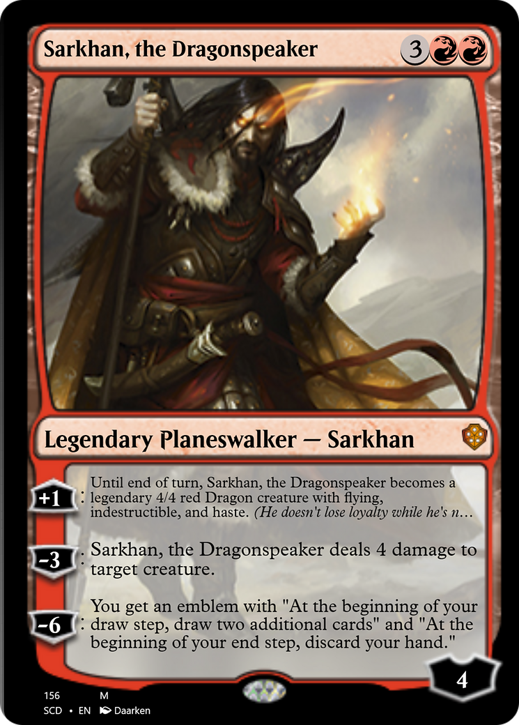 Sarkhan, the Dragonspeaker [Starter Commander Decks] | Amazing Games TCG