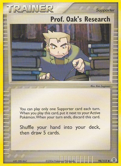 Prof. Oak's Research (98/112) [EX: FireRed & LeafGreen] | Amazing Games TCG