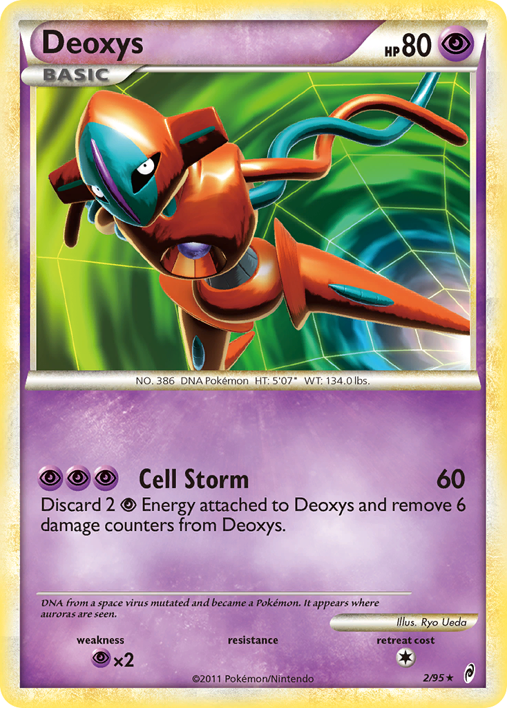 Deoxys (2/95) [HeartGold & SoulSilver: Call of Legends] | Amazing Games TCG