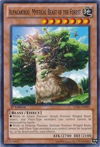 Alpacaribou, Mystical Beast of the Forest [Legacy of the Valiant] [LVAL-EN095] | Amazing Games TCG