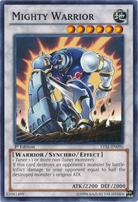 Mighty Warrior [Legacy of the Valiant] [LVAL-EN096] | Amazing Games TCG