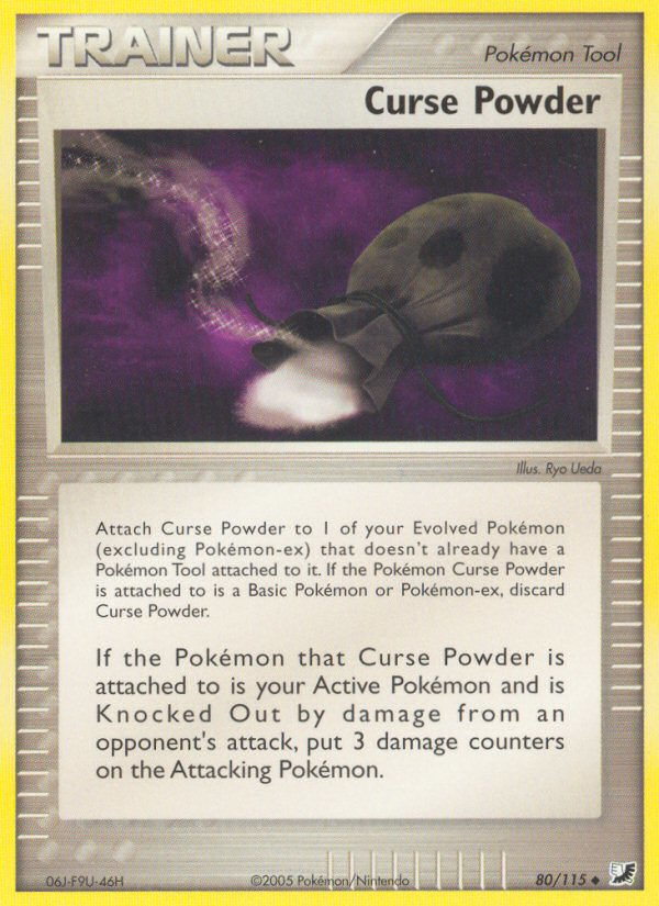 Curse Powder (80/115) [EX: Unseen Forces] | Amazing Games TCG