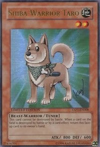 Shiba-Warrior Taro [Anniversary Pack] [YAP1-EN008] | Amazing Games TCG