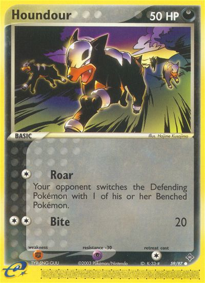 Houndour (59/97) [EX: Dragon] | Amazing Games TCG