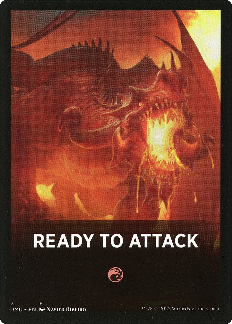 Ready to Attack Theme Card [Dominaria United Tokens] | Amazing Games TCG