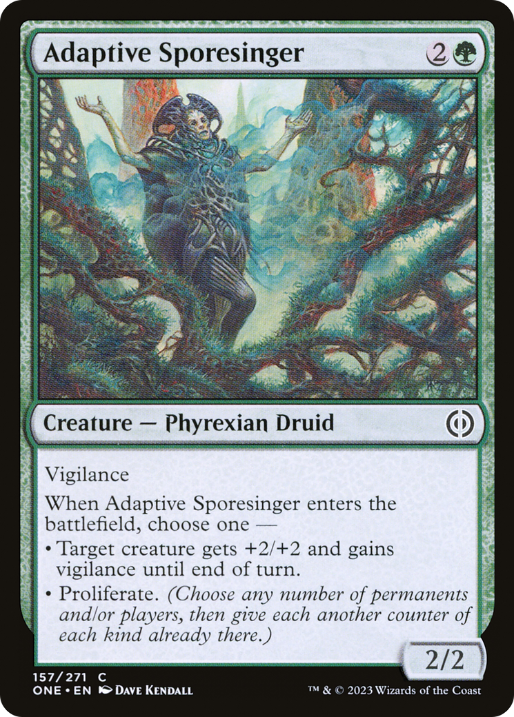 Adaptive Sporesinger [Phyrexia: All Will Be One] | Amazing Games TCG