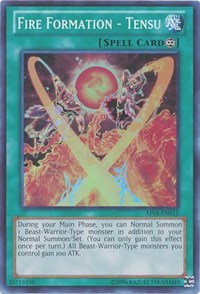 Fire Formation - Tensu [Astral Pack 4] [AP04-EN012] | Amazing Games TCG