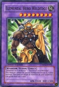 Elemental HERO Wildedge [Mattel Action Figure Promos: Series 2] [MF02-EN002] | Amazing Games TCG