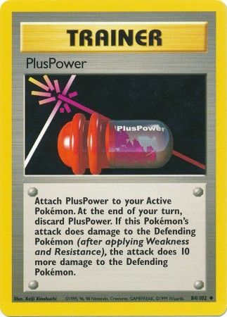 PlusPower (84/102) [Base Set Unlimited] | Amazing Games TCG