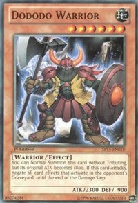 Dododo Warrior [Star Pack 2014] [SP14-EN018] | Amazing Games TCG