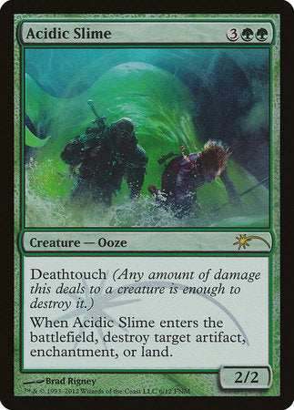 Acidic Slime [Friday Night Magic 2012] | Amazing Games TCG