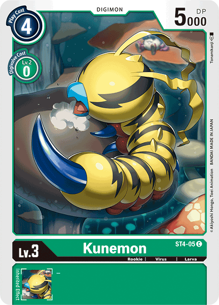 Kunemon [ST4-05] [Starter Deck: Giga Green] | Amazing Games TCG