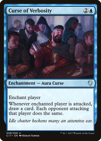 Curse of Verbosity [Commander 2017] | Amazing Games TCG