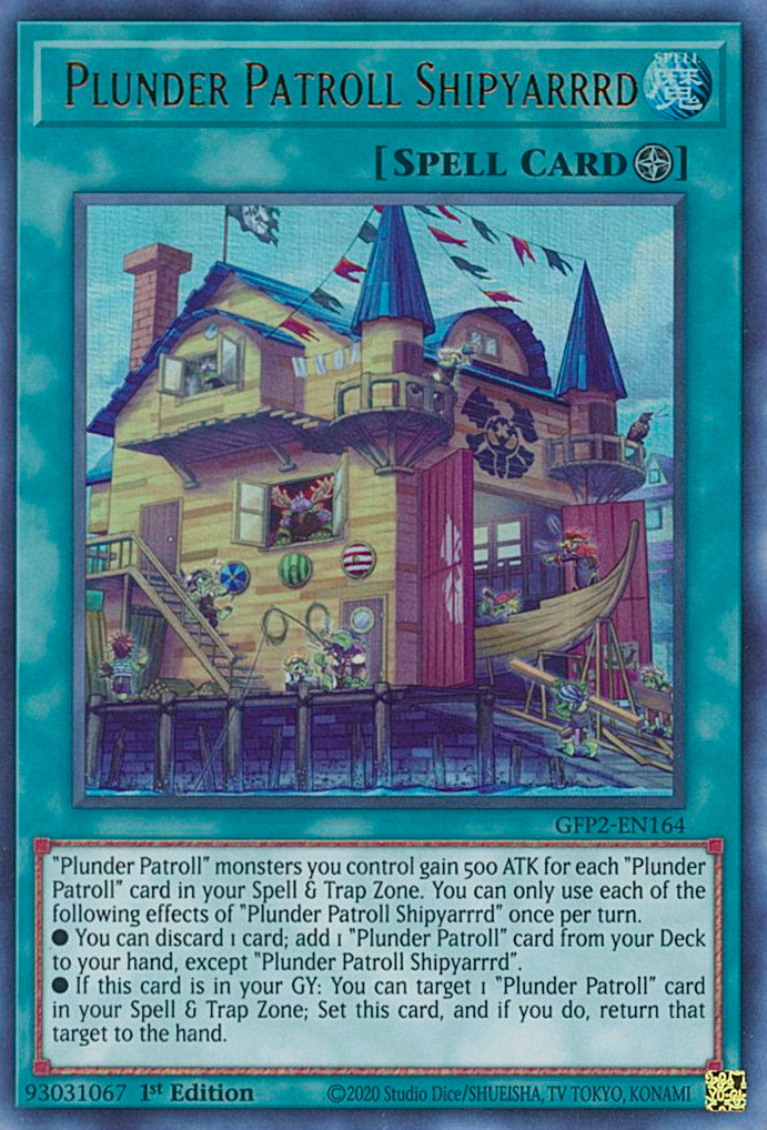 Plunder Patroll Shipyarrrd [GFP2-EN164] Ultra Rare | Amazing Games TCG