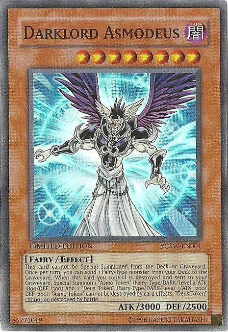 Darklord Asmodeus [YCSW-EN001] Super Rare | Amazing Games TCG