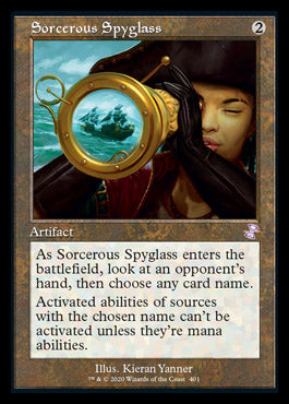 Sorcerous Spyglass (Timeshifted) [Time Spiral Remastered] | Amazing Games TCG