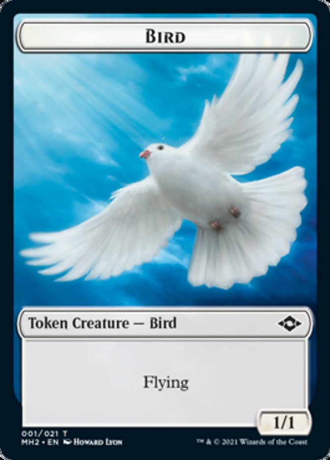 Bird Token [Modern Horizons 2 Tokens] | Amazing Games TCG