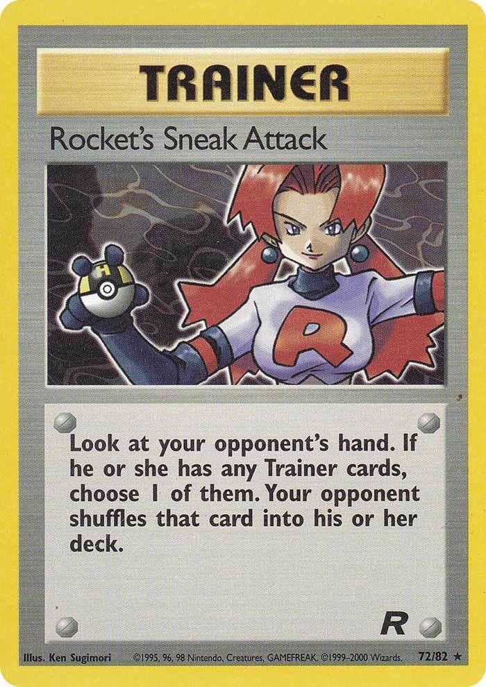 Rocket's Sneak Attack (72/82) [Team Rocket Unlimited] | Amazing Games TCG