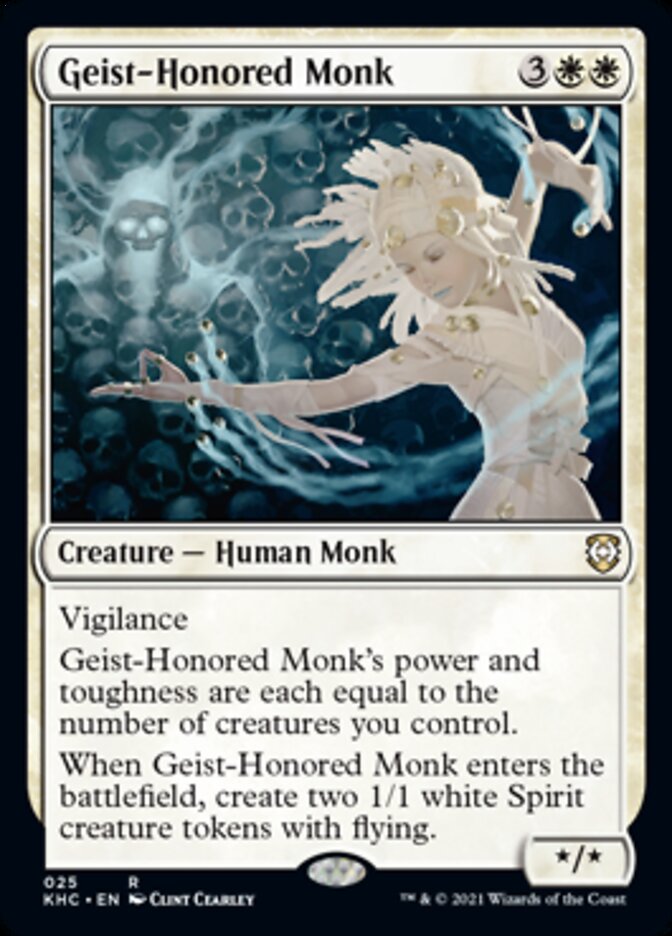 Geist-Honored Monk [Kaldheim Commander] | Amazing Games TCG