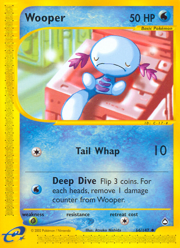 Wooper (66/147) [Aquapolis] | Amazing Games TCG