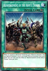 Reinforcement of the Army's Troops [BLVO-EN088] Common | Amazing Games TCG