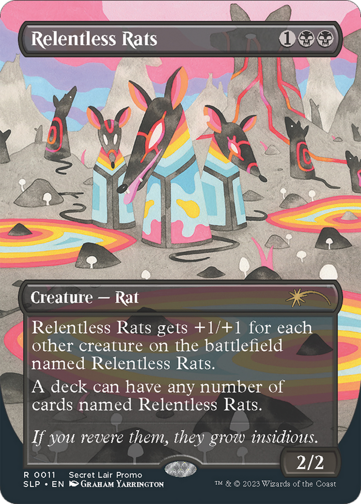 Relentless Rats (0011) [Secret Lair Showdown] | Amazing Games TCG