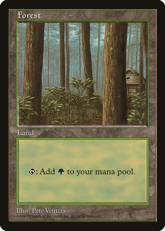 Forest - Red Pack (Venters) [Asia Pacific Land Program] | Amazing Games TCG