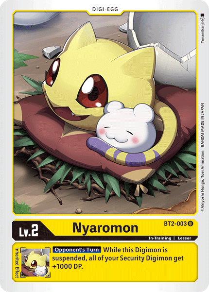 Nyaromon [BT2-003] [Release Special Booster Ver.1.5] | Amazing Games TCG