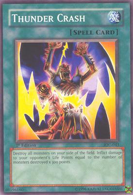 Thunder Crash [IOC-043] Common | Amazing Games TCG