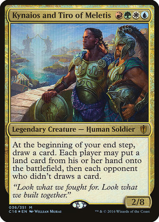 Kynaios and Tiro of Meletis (Commander 2016) [Commander 2016 Oversized] | Amazing Games TCG