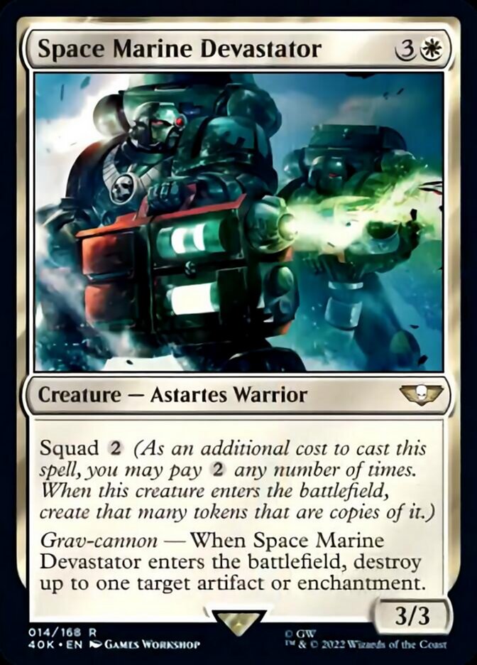 Space Marine Devastator [Universes Beyond: Warhammer 40,000] | Amazing Games TCG