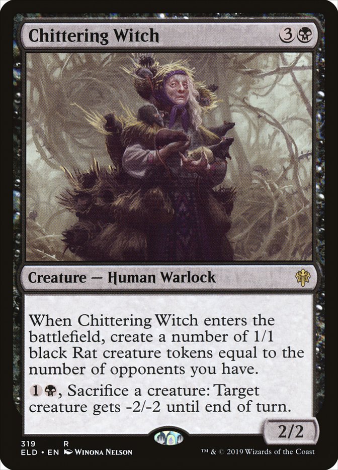 Chittering Witch [Throne of Eldraine] | Amazing Games TCG