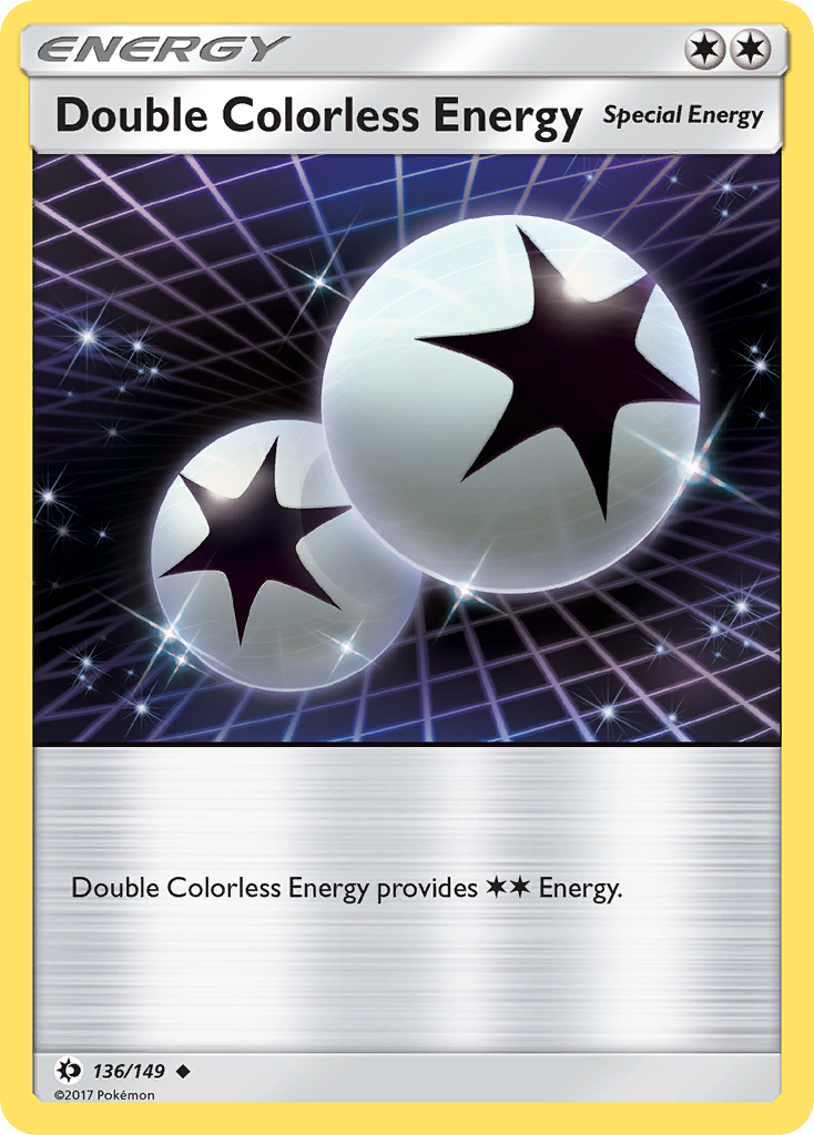 Double Colorless Energy (136/149) [Sun & Moon: Base Set] | Amazing Games TCG