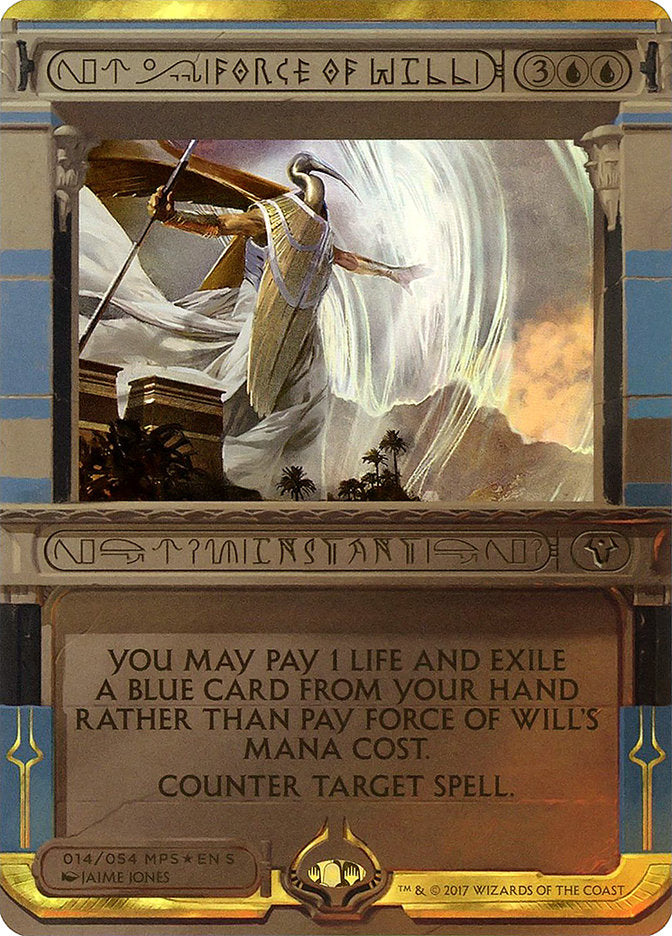 Force of Will (Invocation) [Amonkhet Invocations] | Amazing Games TCG