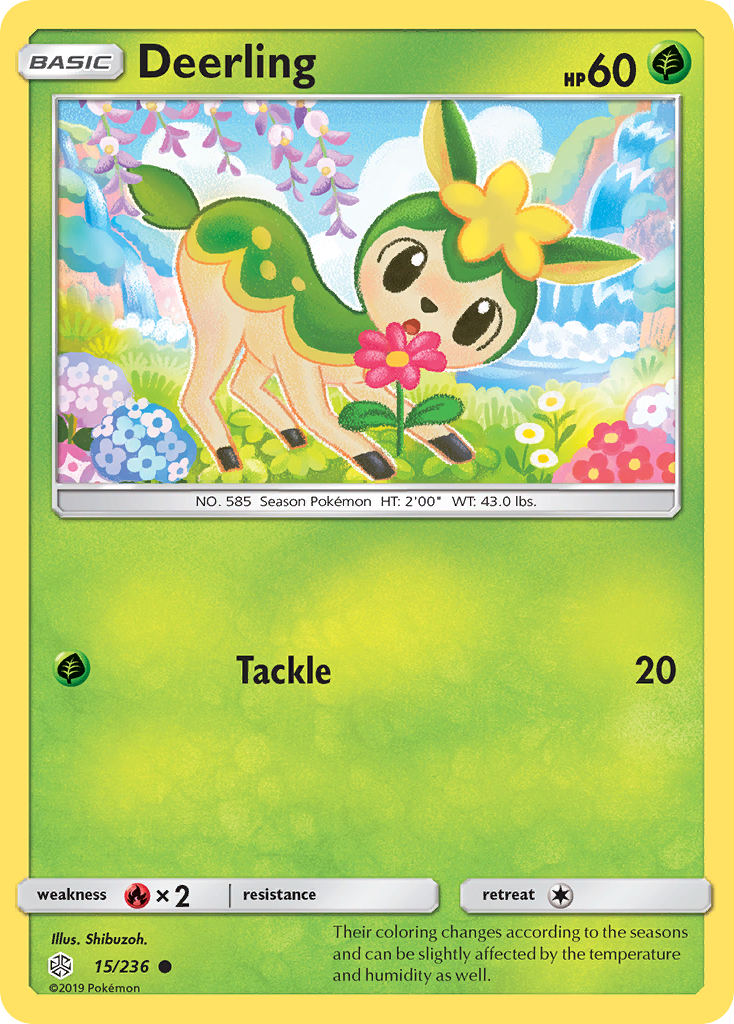 Deerling (15/236) [Sun & Moon: Cosmic Eclipse] | Amazing Games TCG