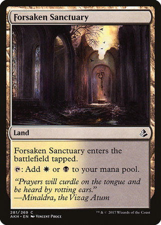 Forsaken Sanctuary [Amonkhet] | Amazing Games TCG