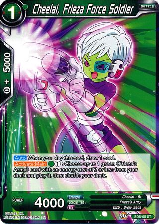 Cheelai, Frieza Force Soldier (Starter Deck - Rising Broly) [SD8-05] | Amazing Games TCG