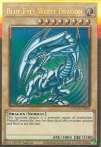 Blue-Eyes White Dragon [MAGO-EN001] Gold Rare | Amazing Games TCG