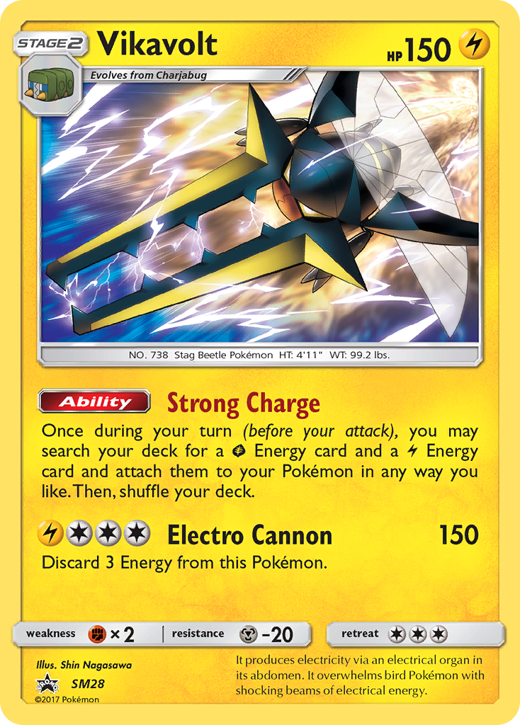 Vikavolt (SM28) [Sun & Moon: Black Star Promos] | Amazing Games TCG