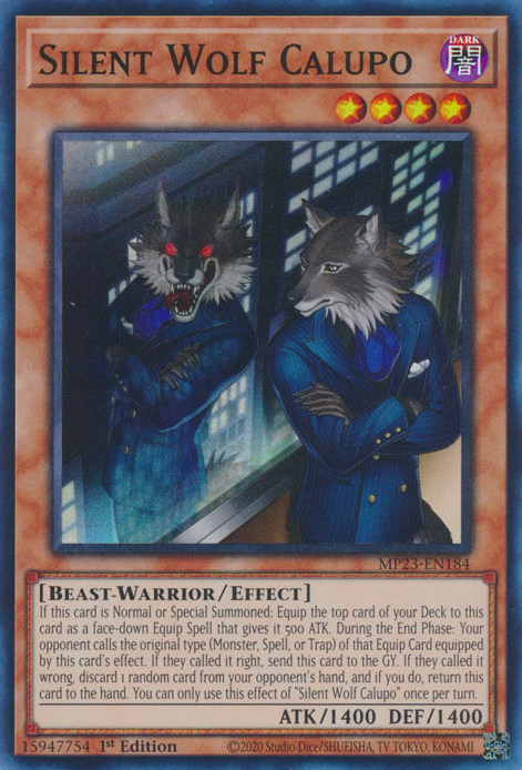 Silent Wolf Calupo [MP23-EN184] Super Rare | Amazing Games TCG