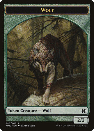 Wolf Token [Modern Masters 2015 Tokens] | Amazing Games TCG