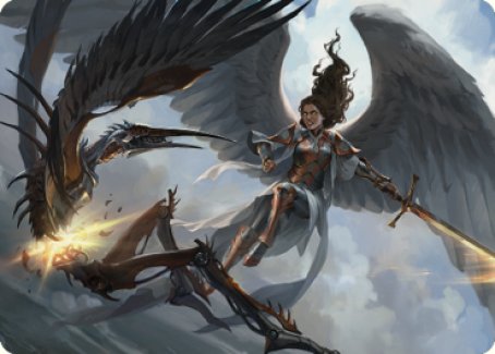 Destroy Evil Art Card [Dominaria United Art Series] | Amazing Games TCG