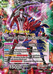 Shroom & Salsa // Demon God Shroom & Salsa, Deadly Genius (BT18-122) [Dawn of the Z-Legends Prerelease Promos] | Amazing Games TCG