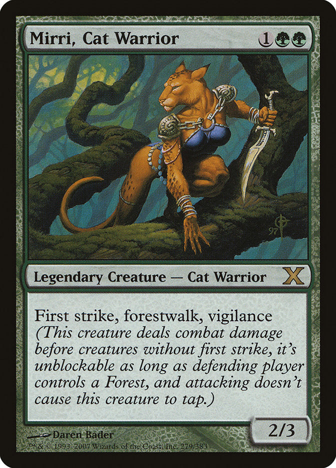 Mirri, Cat Warrior [Tenth Edition] | Amazing Games TCG