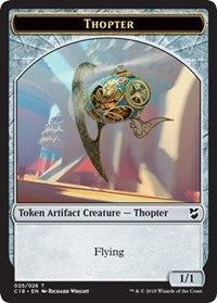 Thopter (025) // Servo Double-sided Token [Commander 2018 Tokens] | Amazing Games TCG