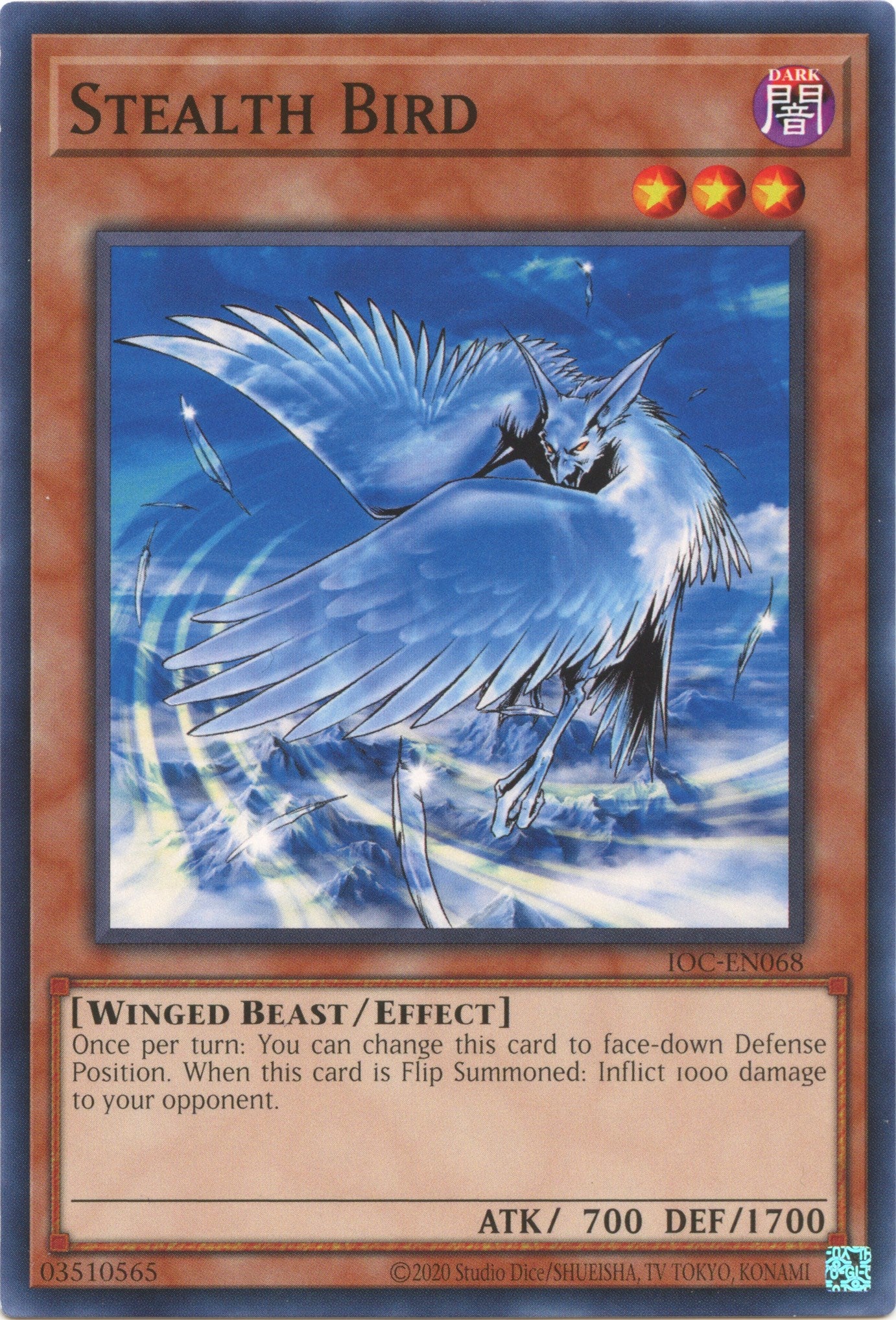 Stealth Bird (25th Anniversary) [IOC-EN068] Common | Amazing Games TCG